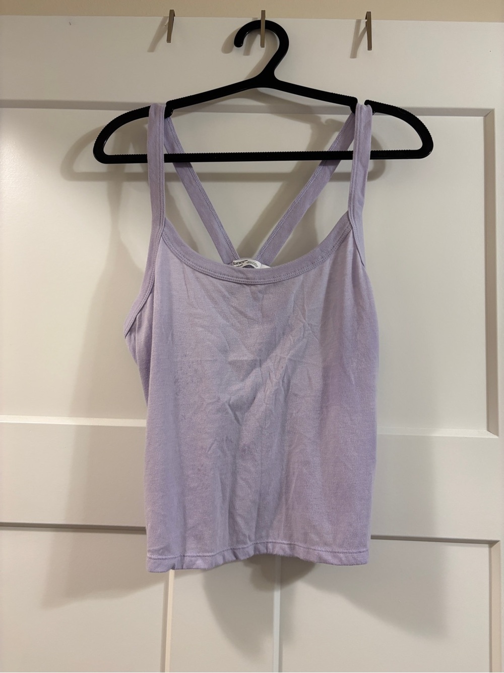 Hanes Lilac Crossback Tank Top - Women's